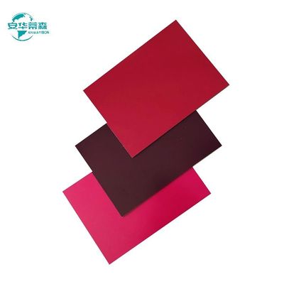 외부 벽 3mm 알루미늄 복합판 PE ACP 외부 벽판 1220mm X 2440mm