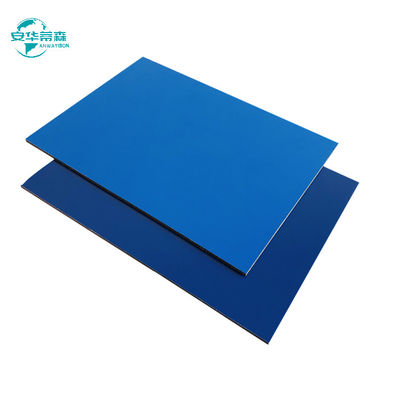 나노 코팅 방화성 ACP 패널 알루미늄 복합 패널 단단한 색상 1220mm 1250mm