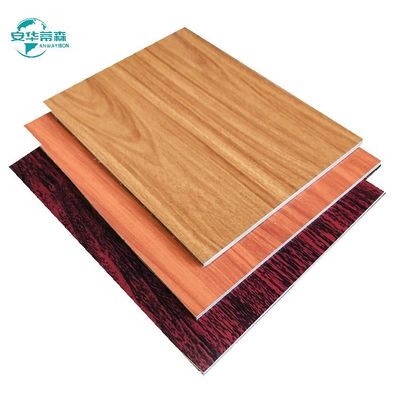 2mm 3mm Acp 가루 목재 마무리 외관 벽 장단 날씨 저항성