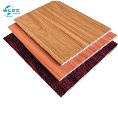4x8'' 목조 패턴 방화 ACP ACM 시트 3/4/5/6mm 외관 벽 천장