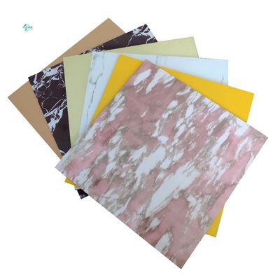 3mm 2mm 대리석 곡물 화이트 대리석 Acp 시트 Acp 거울 시트 ISO14001