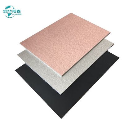 2440mm 방화성 알루미늄 복합판 알루미늄 단열 샌드위치판 ISO9001