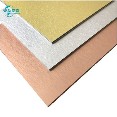 건설 재료 붓 알루미늄 Acm 1220mm 너비 알루미늄 Acp 장